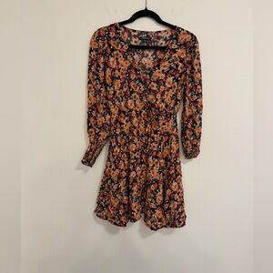 Wild Fable Floral small long sleeve dress